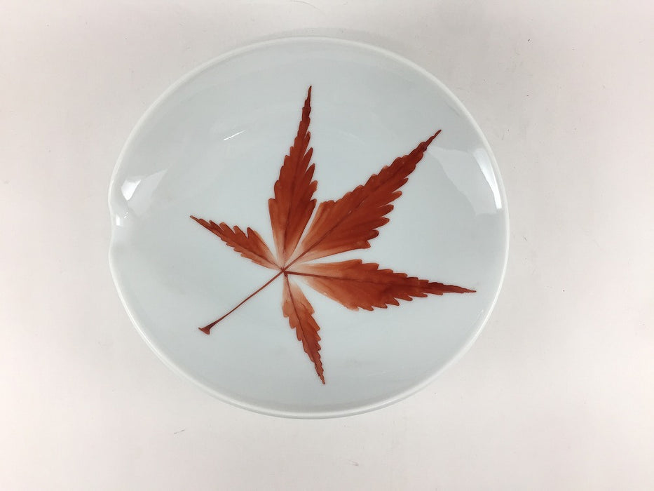 【SALE】大紅葉　17cm片口皿　有田焼【訳あり】