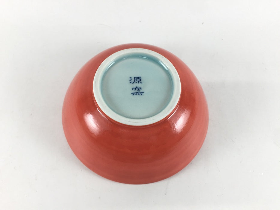 【SALE】赤巻内青磁花彫　10cmトンスイ　10cm　有田焼【訳あり】