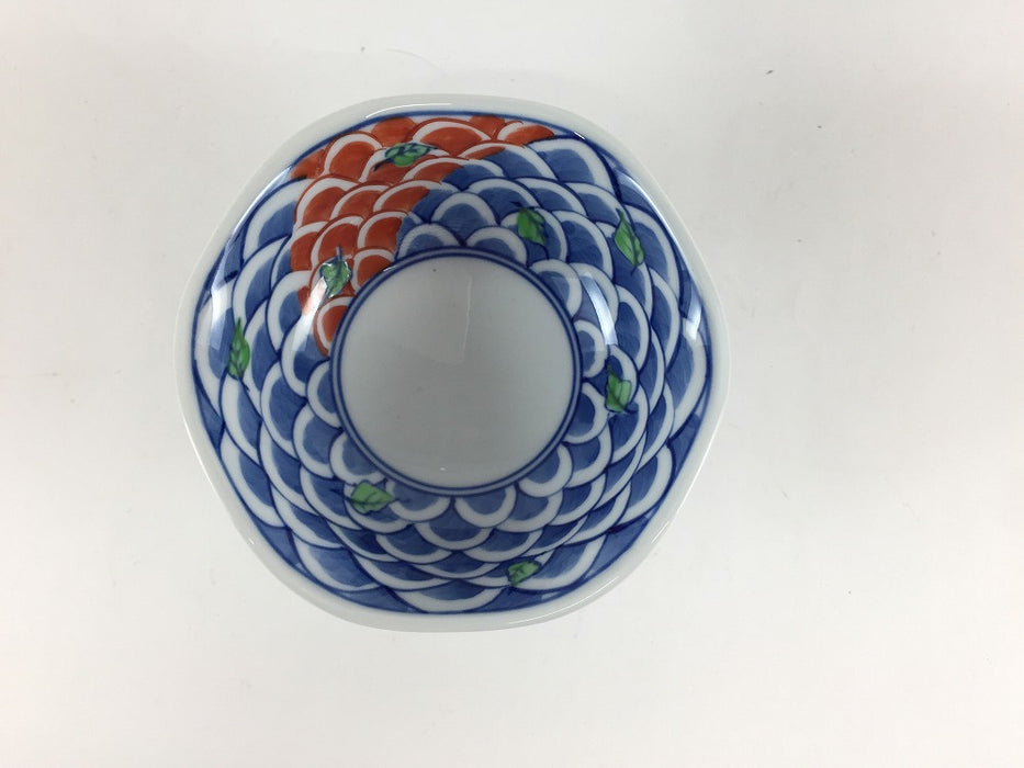 【SALE】青海葉チラシ高小鉢　10cm　有田焼【訳あり】
