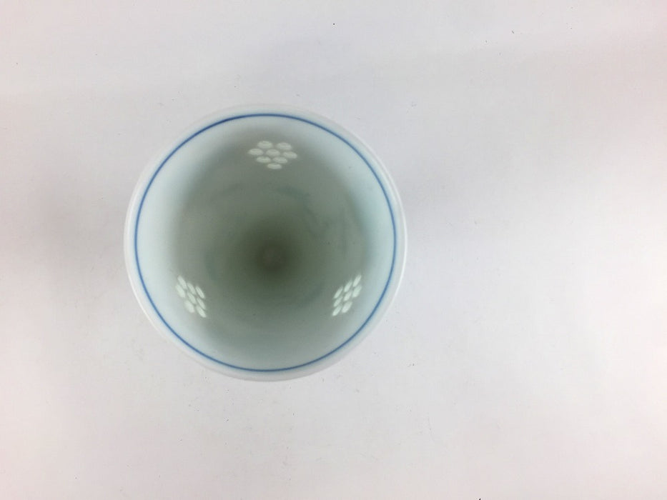 【SALE】水晶ぶどうビールグラス　160cc　波佐見焼【訳あり】