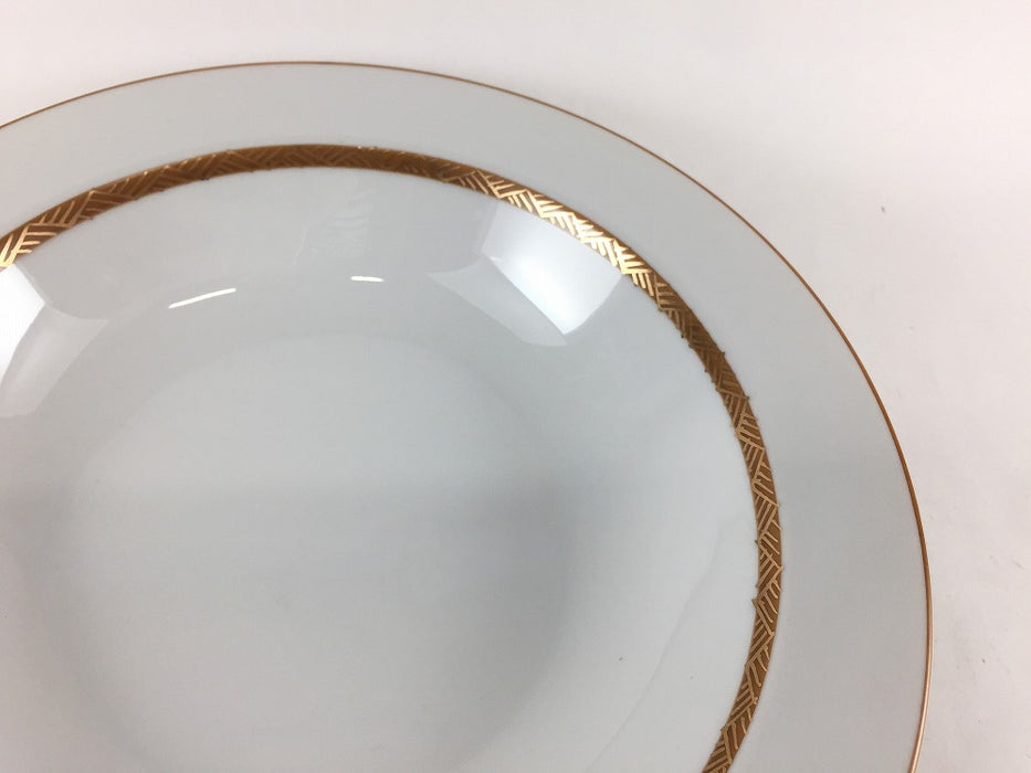 【SALE】リム21cm浅鉢　金彩(緑/黒/金)　肥前有田焼【訳あり】