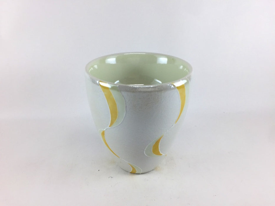 【SALE】二色流水黄 フロート小鉢　11cm　有田焼【訳あり】