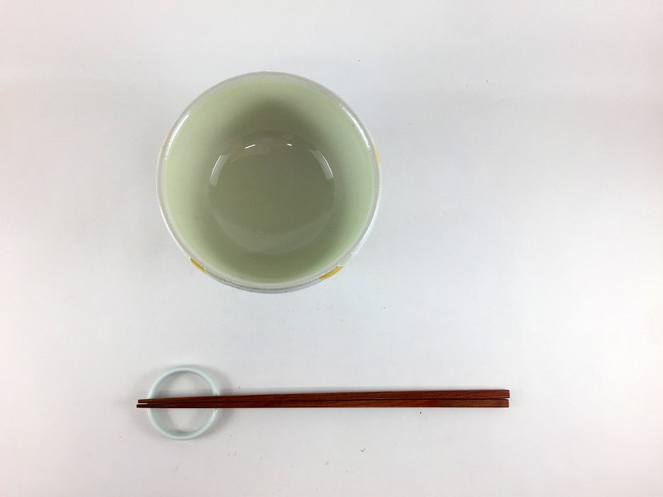 【SALE】二色流水黄 フロート小鉢　11cm　有田焼【訳あり】