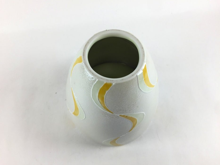 【SALE】二色流水黄 フロート小鉢　11cm　有田焼【訳あり】