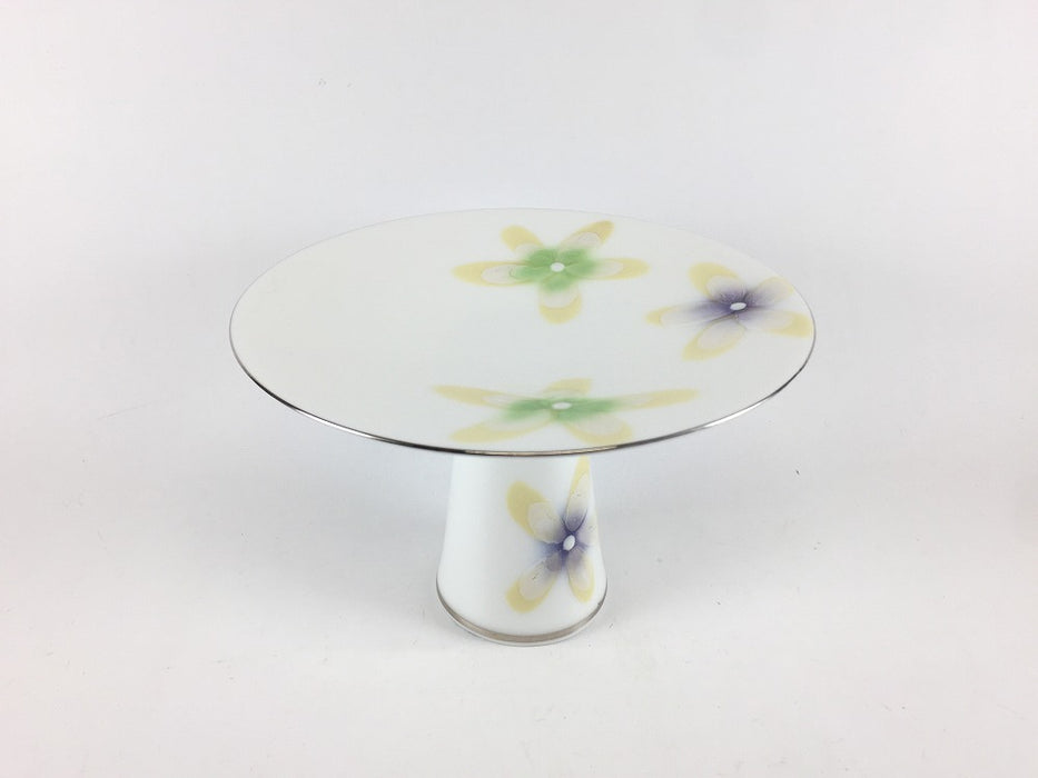 【SALE】5寸浅高台皿　リリー　15cm　有田焼【訳あり】