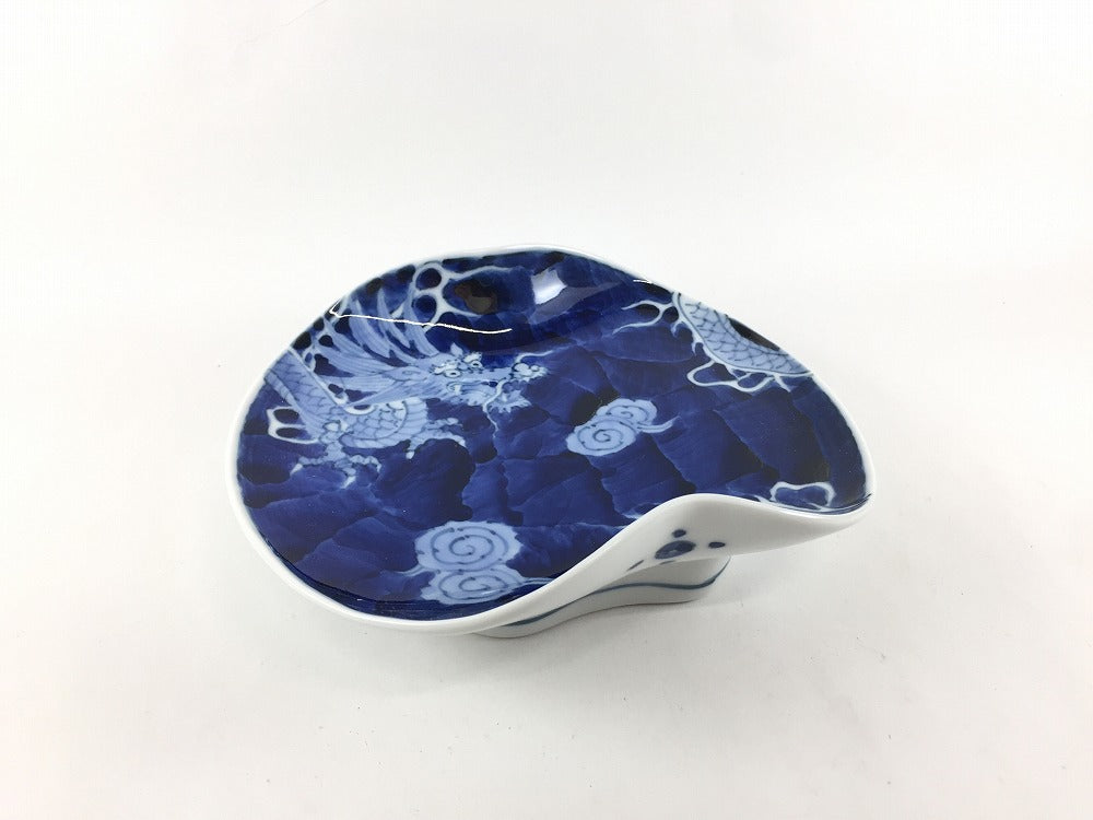 外濃龍絵 渕寄せ皿 16cm 有田焼(j.R) — 佐賀有田 ギャラリーつじ信
