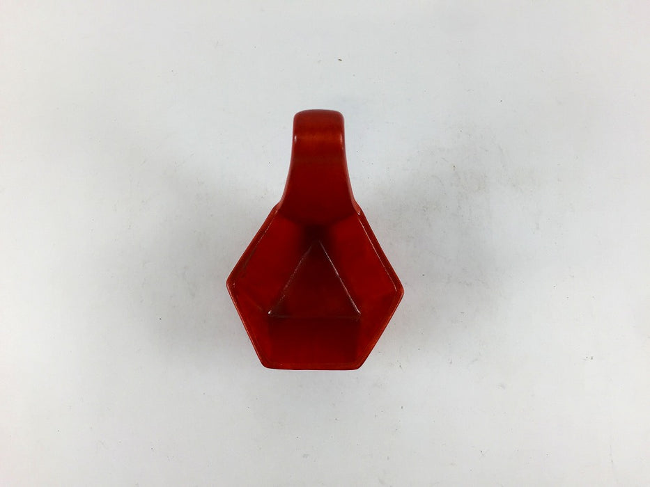 【SALE】六角手小付　朱巻　5cm　有田焼【訳あり】