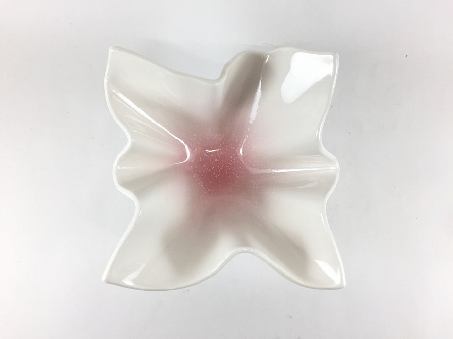 【SALE】ピンク吹　紙小鉢　14cm　有田焼【訳あり】
