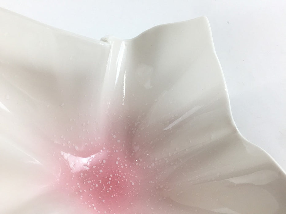 【SALE】ピンク吹　紙小鉢　14cm　有田焼【訳あり】