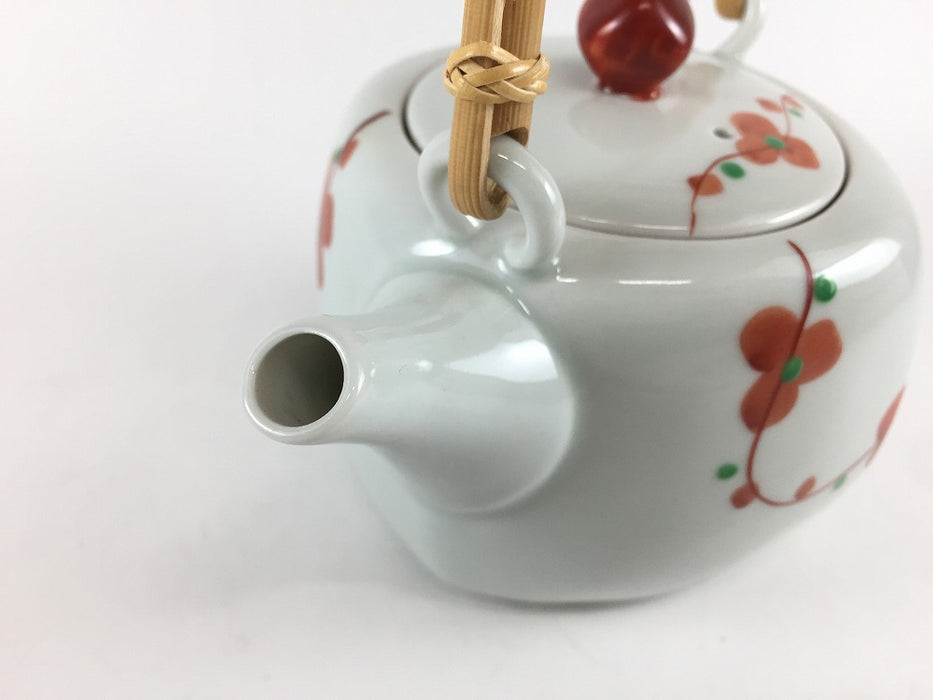 【SALE】色絵花　茶器揃い　波佐見焼 【訳あり】