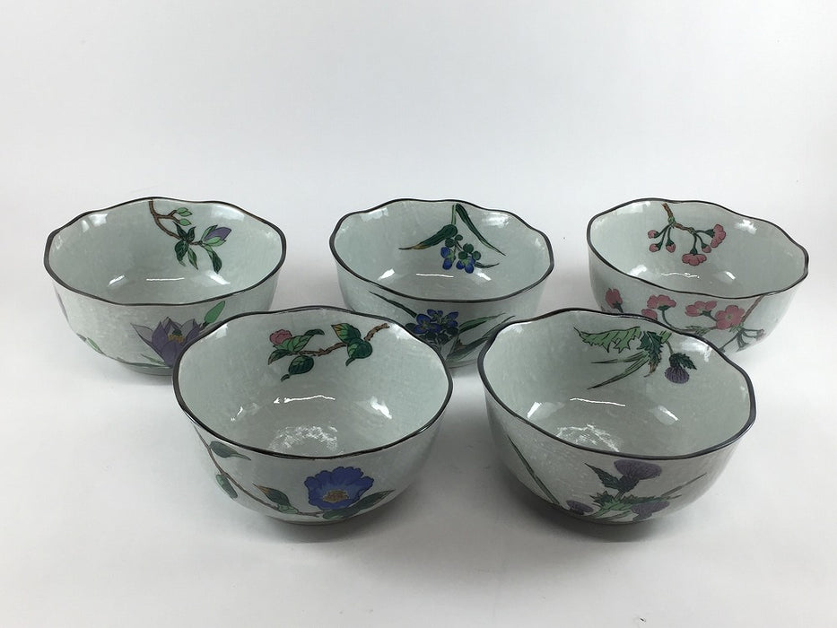 【SALE】四季絵変わり　小鉢揃い　11cm　波佐見焼 【訳あり】
