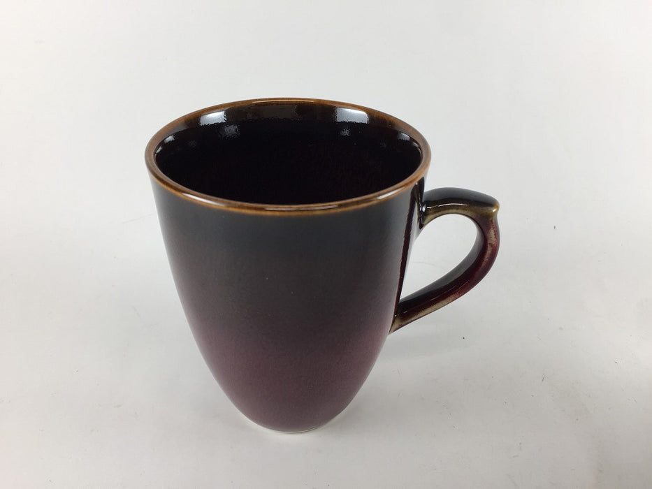 【SALE】マグカップ　(辰砂天目/碧緑天目)　380cc　作家副島信幸四郎窯【訳あり】