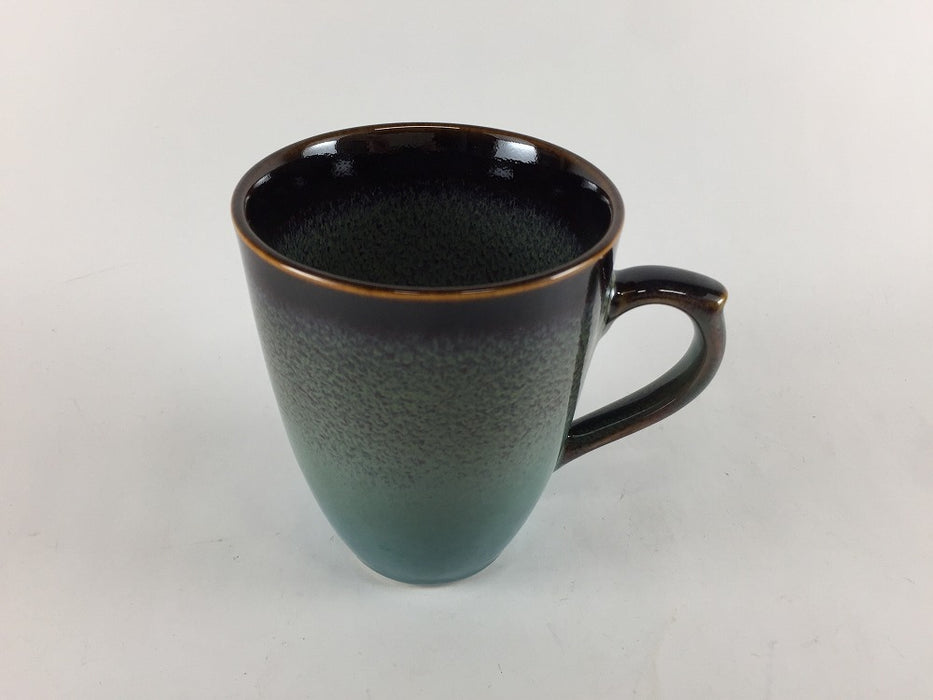 【SALE】マグカップ　(辰砂天目/碧緑天目)　380cc　作家副島信幸四郎窯【訳あり】