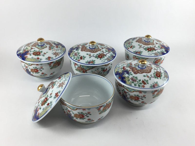 SALE】汲出し碗5客揃い 金襴手 7.5cm 有田焼【訳あり】 — 佐賀有田