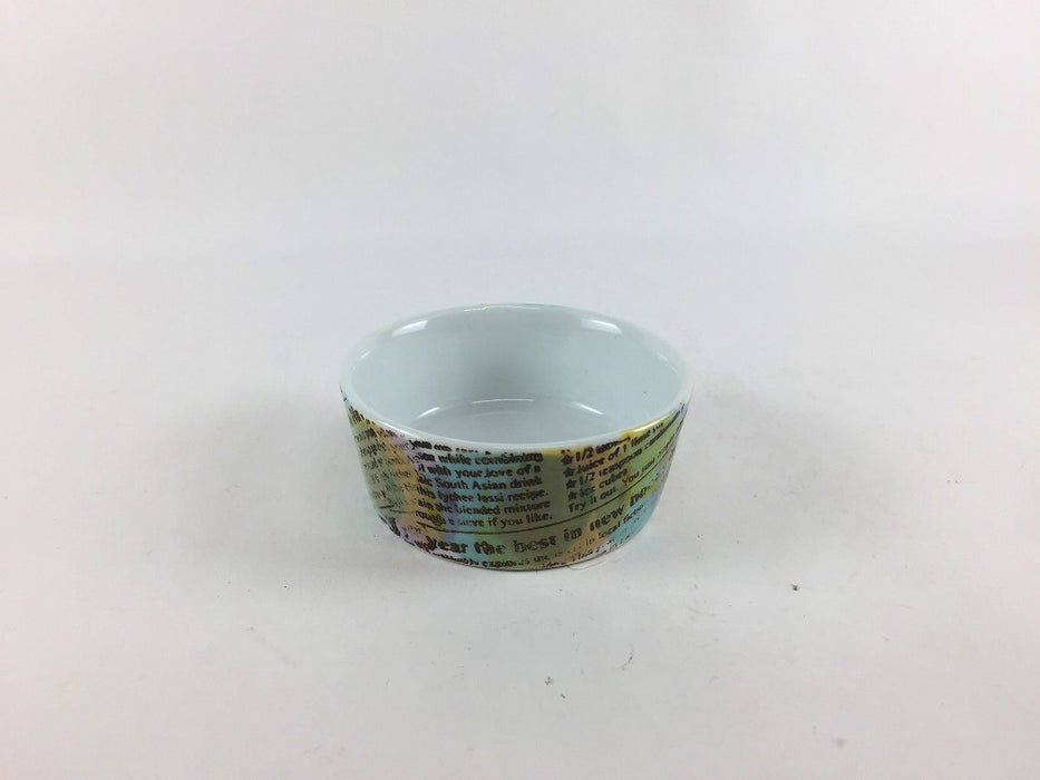 【SALE】70Yカップ　帯ロコ　(青/赤)　7cm　波佐見焼【訳あり】