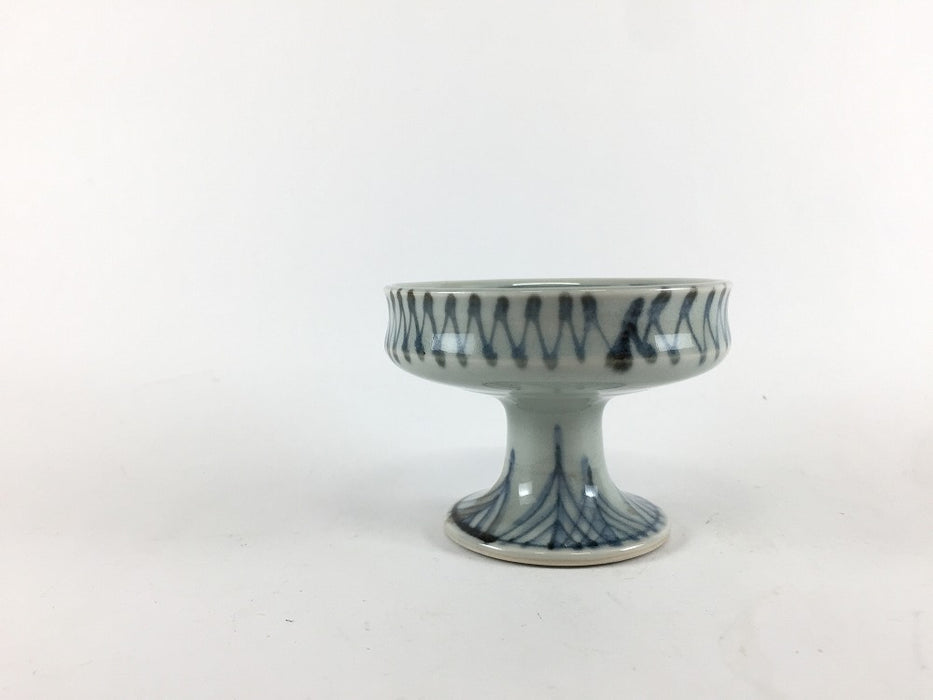【SALE】古染付貝絵　高台小鉢　8cm　有田焼【訳あり】