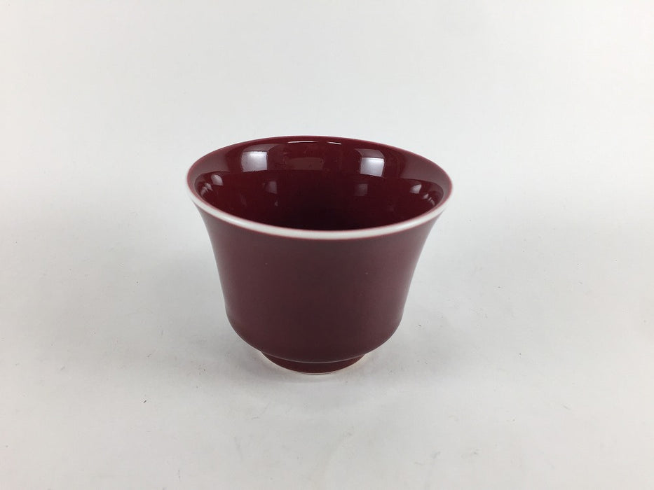 【SALE】反仙茶　(辰砂/碧緑)　150cc　作家副島信幸四郎窯【訳あり】