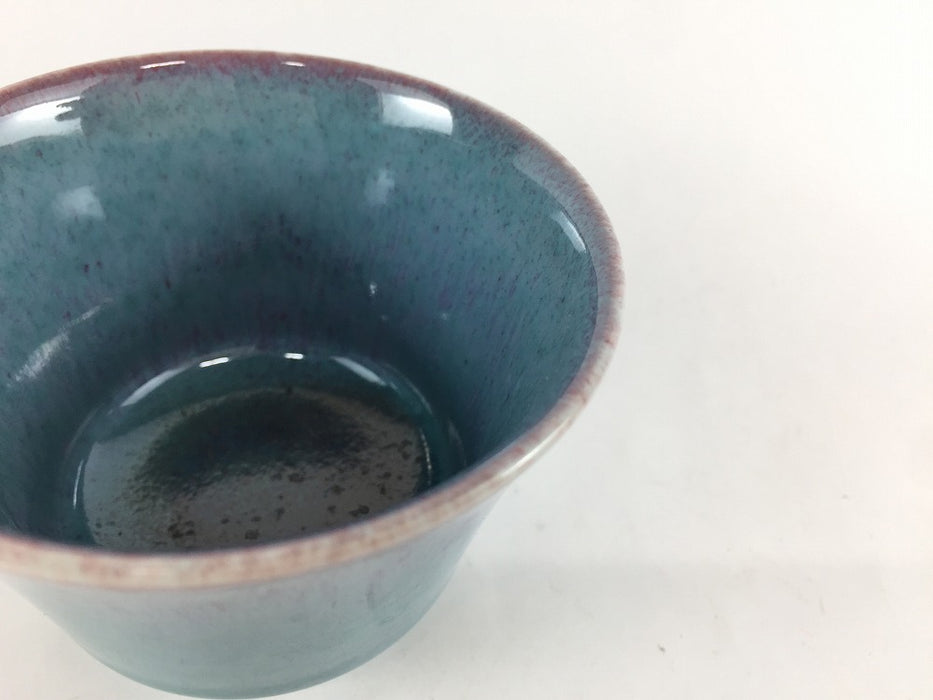 【SALE】反仙茶　(辰砂/碧緑)　150cc　作家副島信幸四郎窯【訳あり】