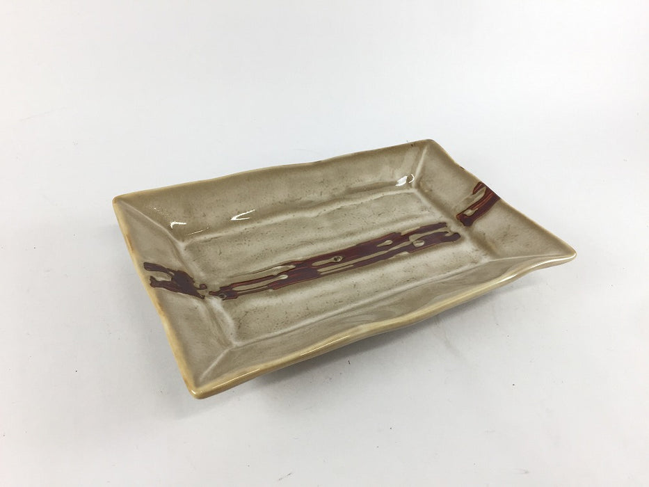 【SALE】175長皿　唐津結晶　17.5cm　有田焼【訳あり】
