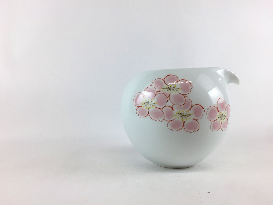 【SALE】玉片口器400cc　花ツナギ　11cm　波佐見焼【訳あり】