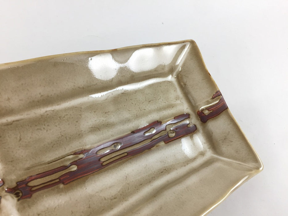 【SALE】175長皿　唐津結晶　17.5cm　有田焼【訳あり】