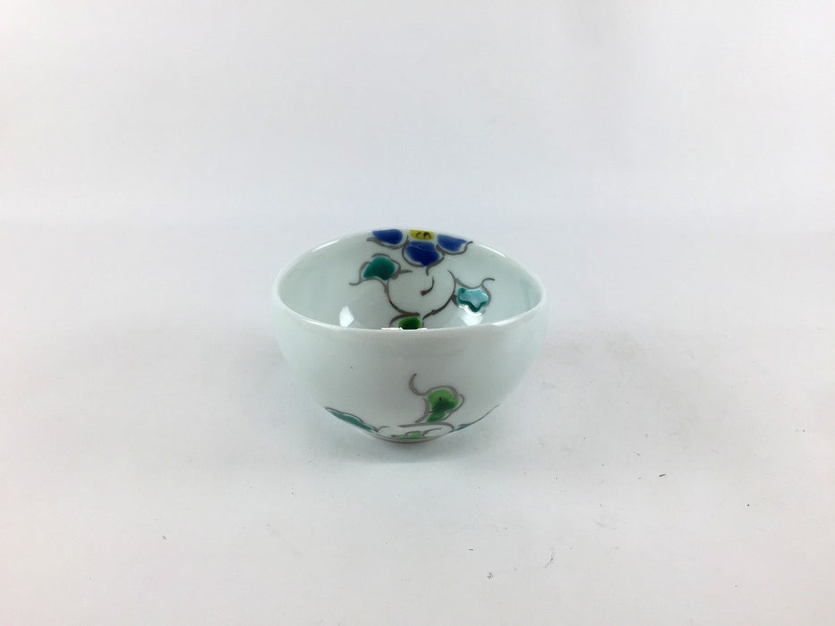 【SALE】玉盃100cc　花唐草　7cm　波佐見焼【訳あり】