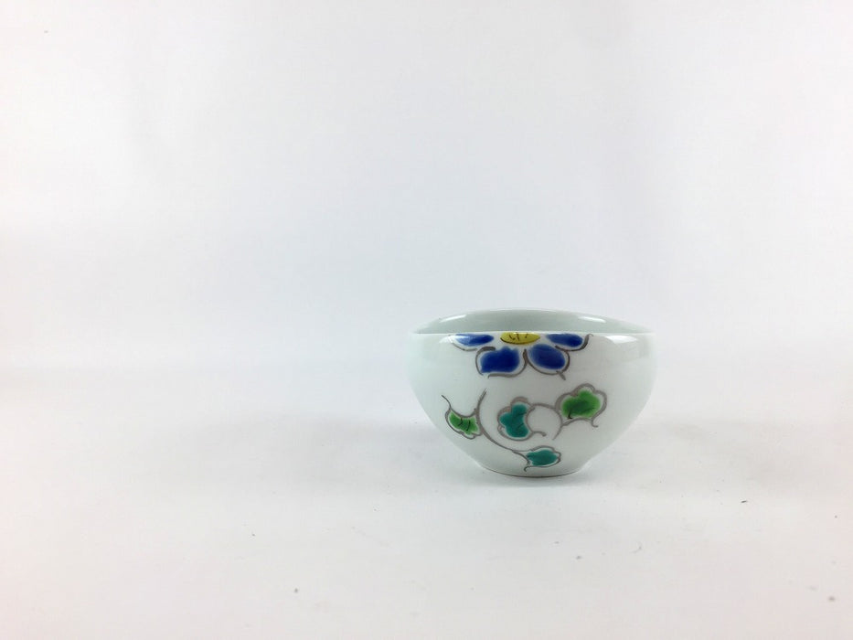 【SALE】玉盃100cc　花唐草　7cm　波佐見焼【訳あり】