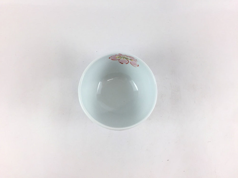 【SALE】玉盃100cc　花ツナギ　7cm　波佐見焼【訳あり】