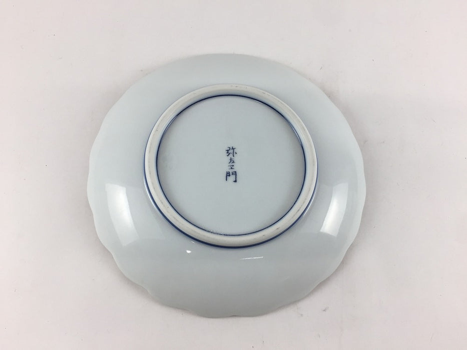 【SALE】160菊皿　oldjapan山水　16cm　有田焼【訳あり】