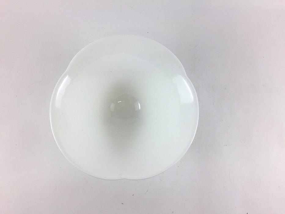 【SALE】三方切三つ足中付　足プラチナ　12cm　有田焼【訳あり】