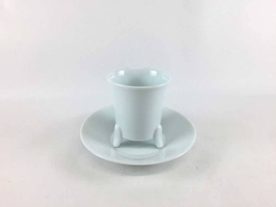 【SALE】白　3ツ足ミニCS　90cc　有田焼【訳あり】