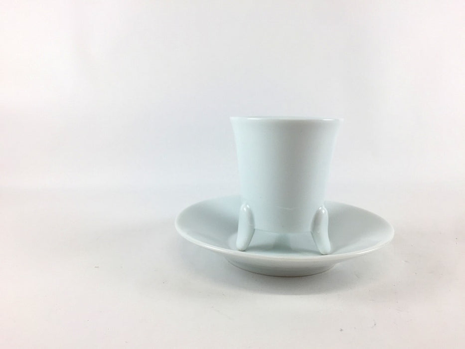 【SALE】白　3ツ足ミニCS　90cc　有田焼【訳あり】