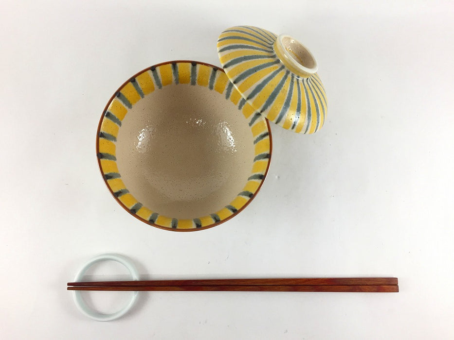 【SALE】錦ゆず白十草蓋物　11cm　有田焼【訳あり】