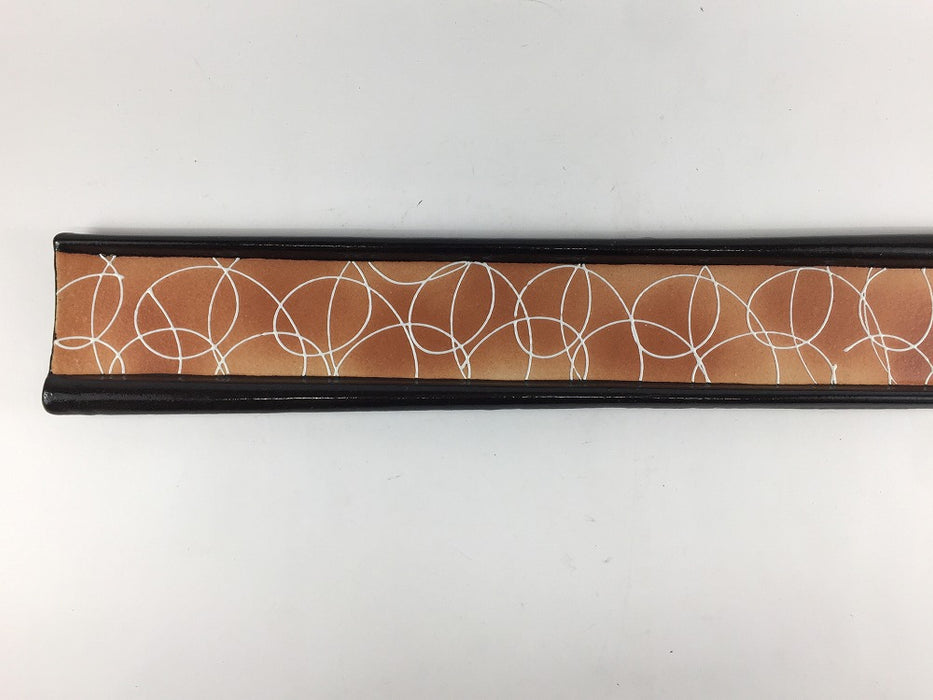 【SALE】415細長皿　乱れ輪　41.5cm　有田焼【訳あり】