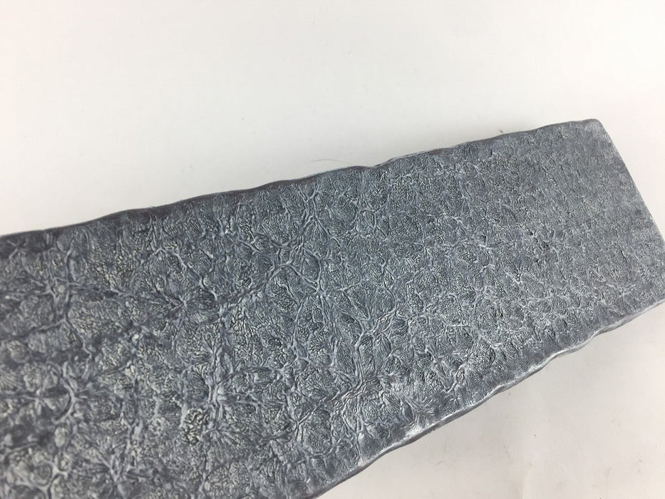 【SALE】275樹皮目長皿　銀結晶　27.5cm　有田焼【訳あり】