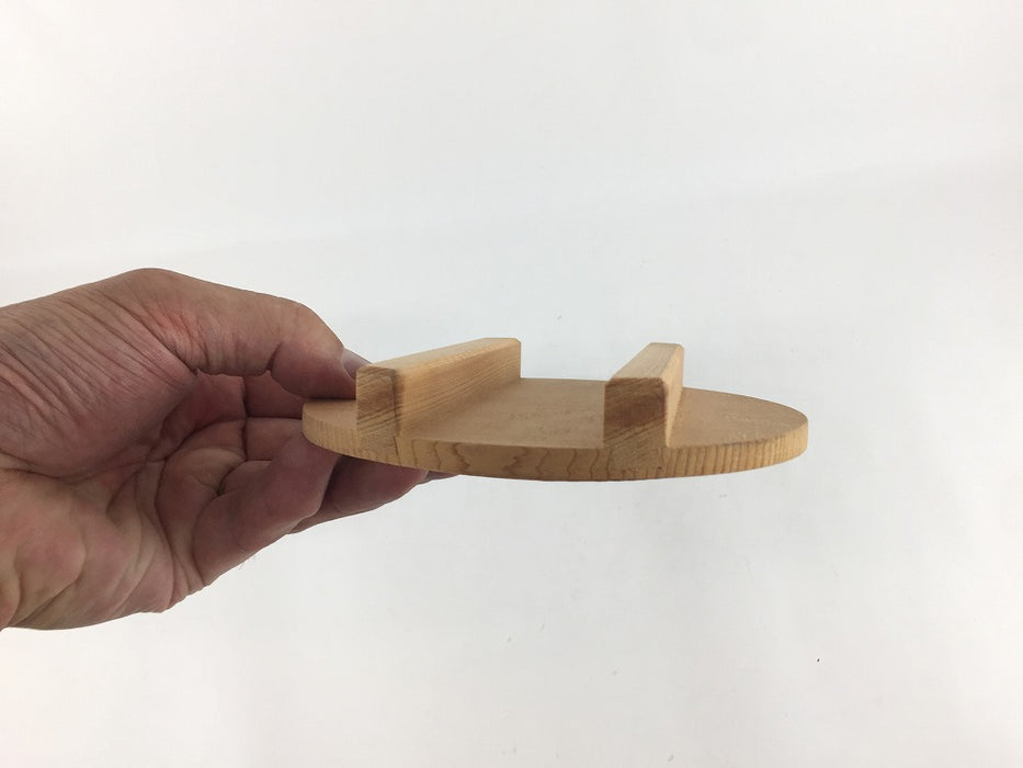 【SALE】木蓋13.5cm　白木【訳あり】