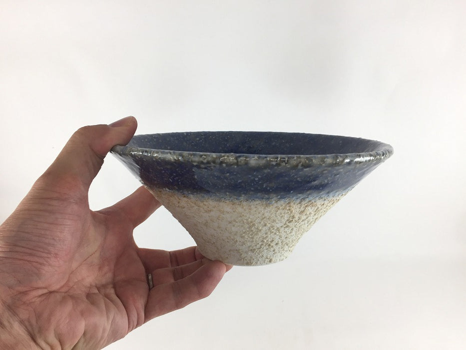 【SALE】20cm反鉢(850cc)　胡桃青彩　有田焼【訳あり】