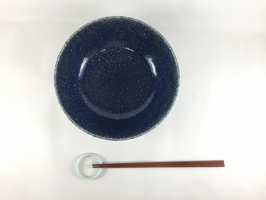 【SALE】19cm麺鉢(750cc)　胡桃青彩　有田焼【訳あり】