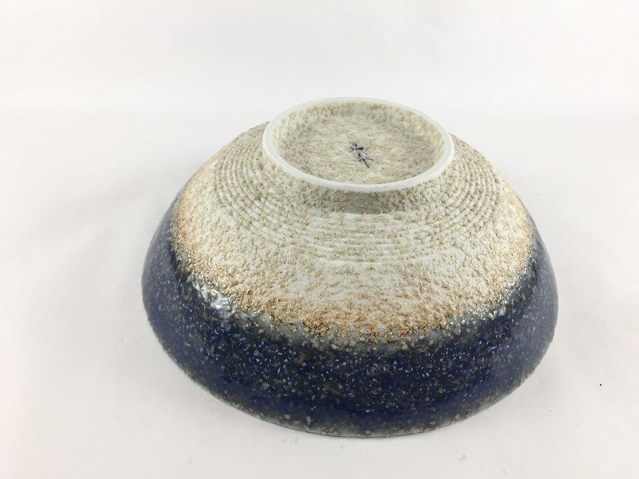 【SALE】19cm麺鉢(750cc)　胡桃青彩　有田焼【訳あり】