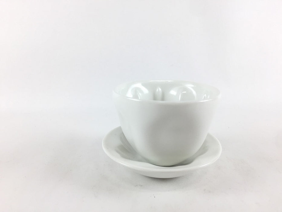 【SALE】桜小煎茶セット.白マット　7cm/70cc　有田焼