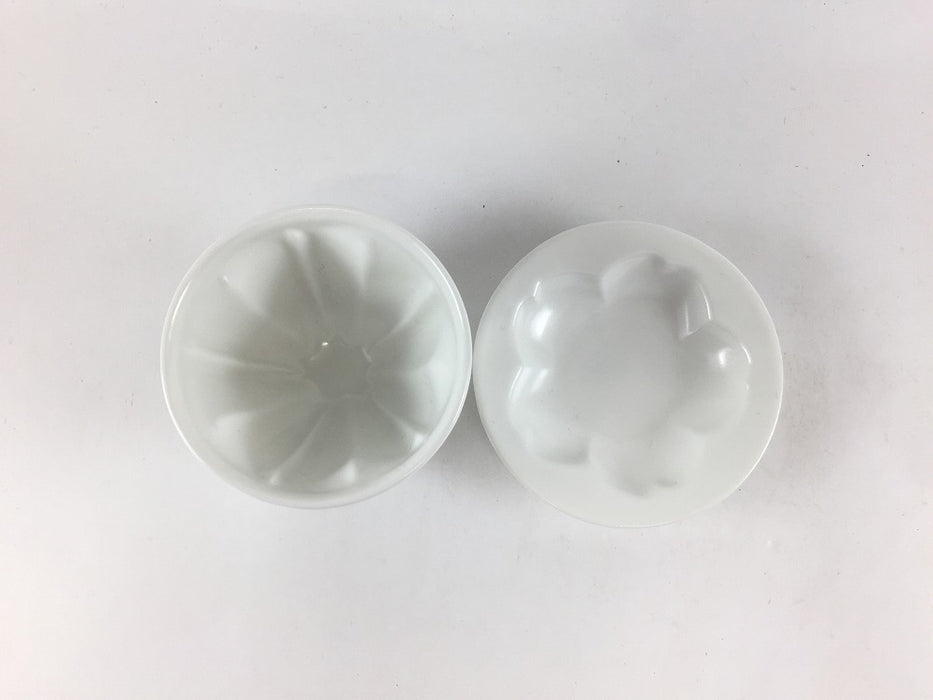 【SALE】桜小煎茶セット.白マット　7cm/70cc　有田焼