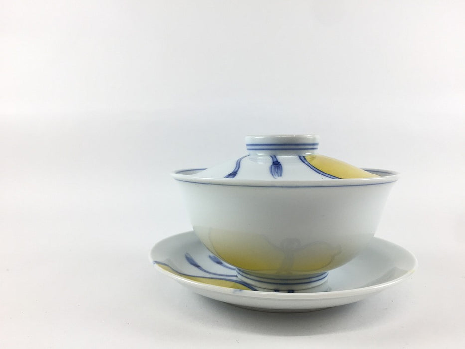 【SALE】京蓋物セット.黄瓢　11cm　波佐見焼(j.R)【訳あり】