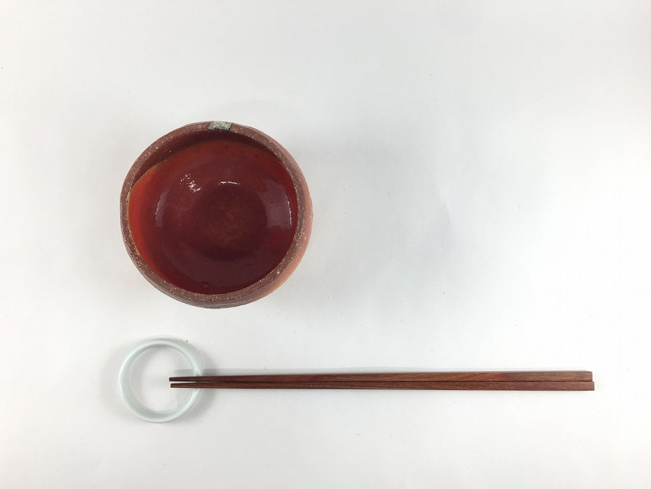 【SALE】小抹茶小鉢　土彩金銀箔内赤　9cm/200cc　有田焼(j.R)【訳あり】