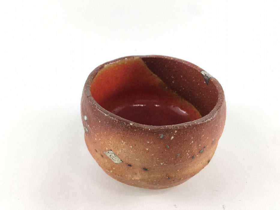 【SALE】小抹茶小鉢　土彩金銀箔内赤　9cm/200cc　有田焼(j.R)【訳あり】