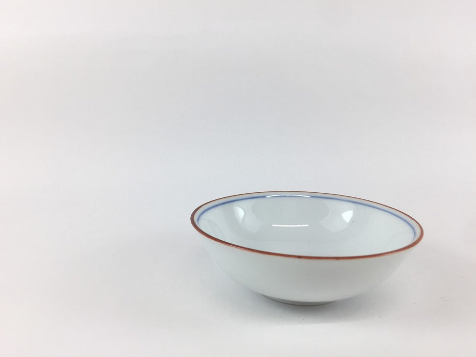 【SALE】丸チョコ.渕錆呉須線　7.5cm/50cc　波佐見焼(j.R)【訳あり】