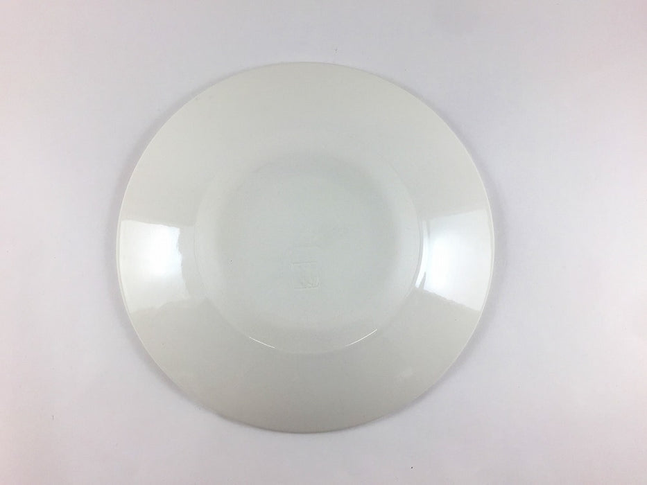 【SALE】赤流し19cm丸皿　有田焼【訳あり】