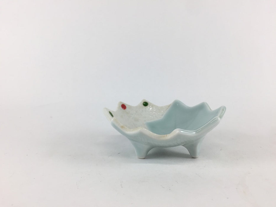【SALE】青磁モミジ珍味　有田焼　【在庫9】