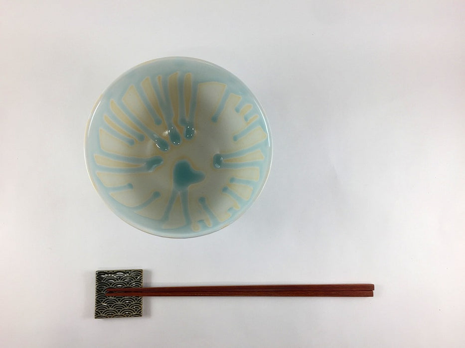 【SALE】DAN丼　青磁流し　13cm　有田焼【訳あり】