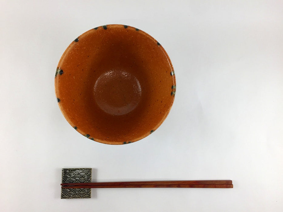 【SALE】DAN丼　茶織ザラメ部流し　13cm　有田焼【訳あり】