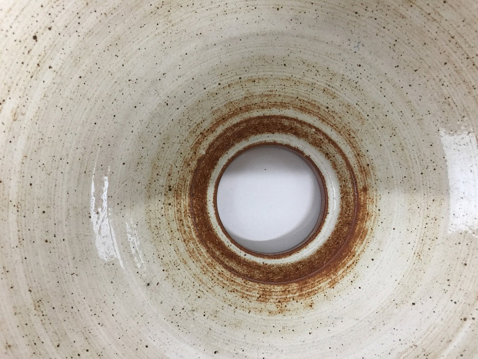 24cm手洗い鉢　白刷毛巻　有田焼(j.R)【限定品】